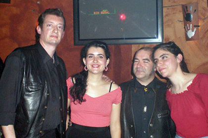Eddie Cochran Memorial. 17-4-2010. La Sociedad Salamanca. Con Clara y Palma, Dj's.