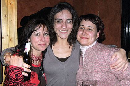 Rockabilly Duet.12 de abril de 2008. Marina, Bego y Ana (esta foto no creemos que la hiciera ella)