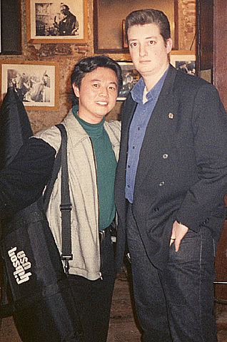 & Gene Shimosato. Concierto de Ravi Coltrane en la Antigua Cava del Café Corrillo. 1994