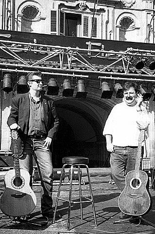& Michel Nuñez. Ferias de Salamanca. Plaza Mayor