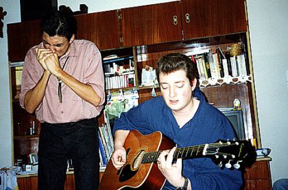 & Pepo Urquidi. Blues Brothers. 1991. Madrid